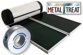 Stop corrosion in solar hot water heaters